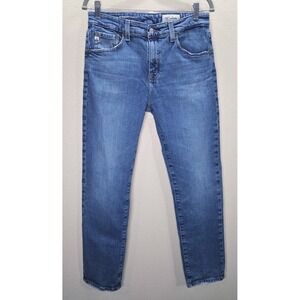 AG Adriano Goldschmied Ex Boyfriend Slouchy Slim Jeans Women 27 Medium Wash...